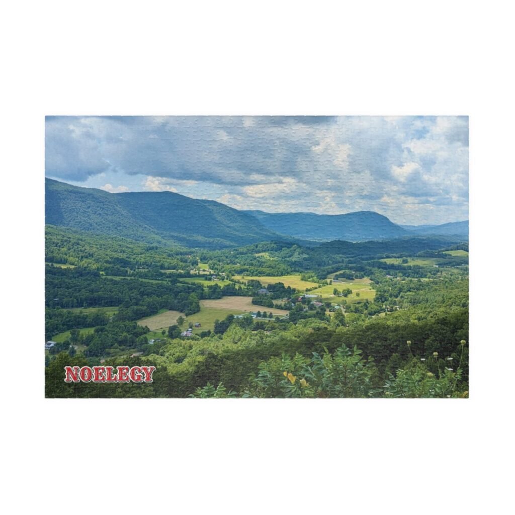 NO ELEGY Powell Valley Virginia 1014 piece jigsaw puzzle