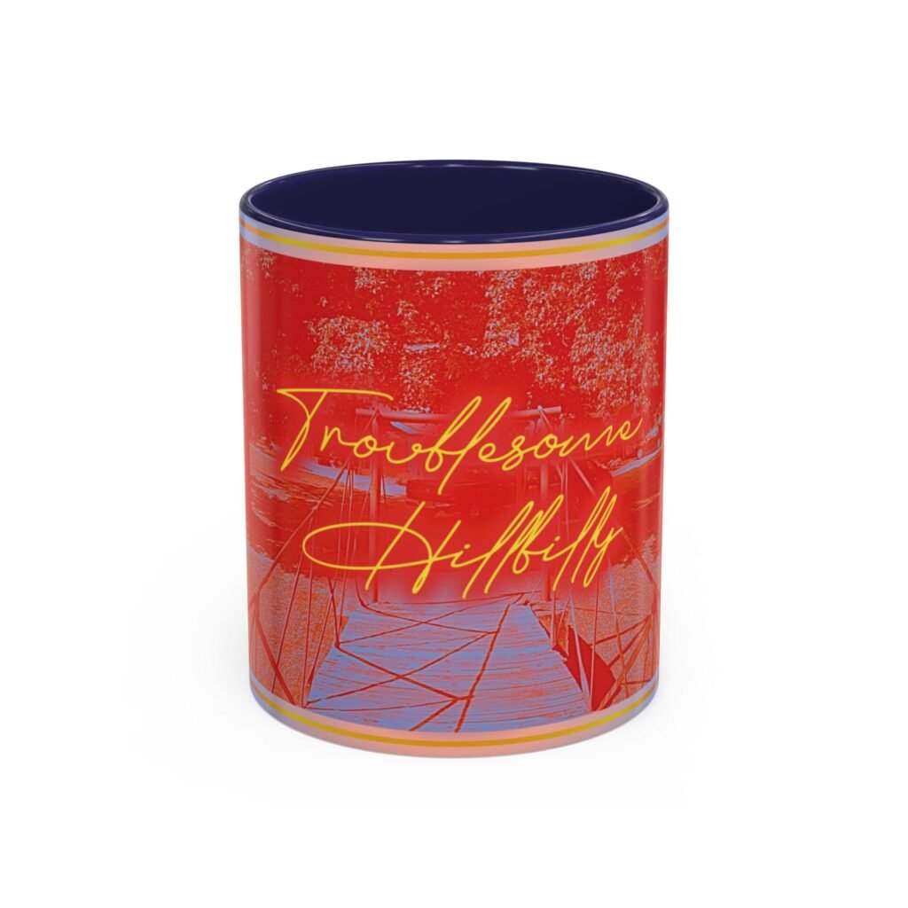 NO ELEGY. Troublesome Hillbilly Creek Monster Coffee Mug (11 oz & 15 oz)