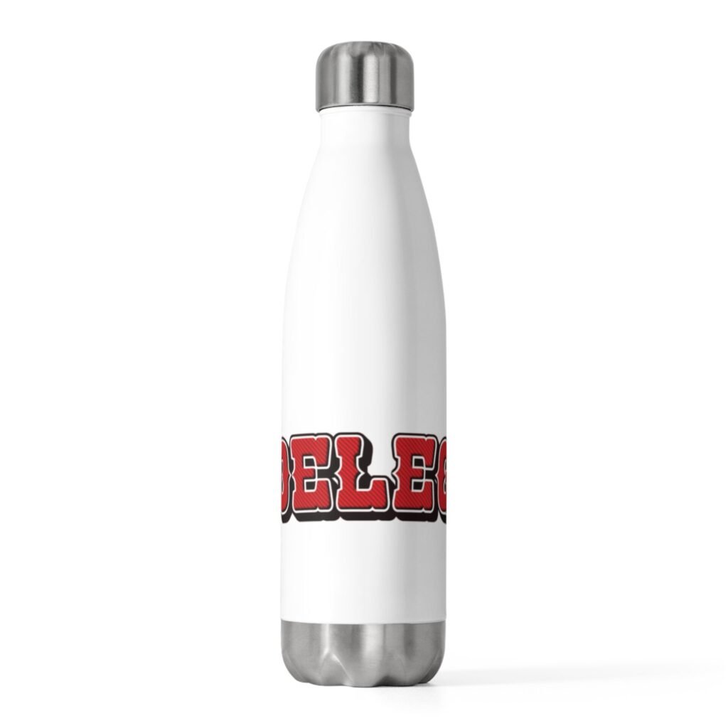 NO ELEGY 20oz Insulated Water Bottle - Stylish and Durable