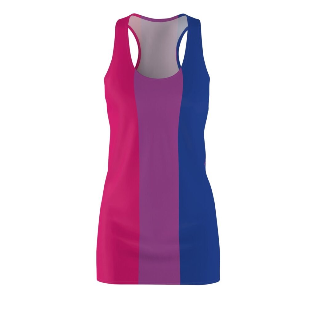 QUEERLIGHT | Racerback Dress | Bisexual Pride Flag