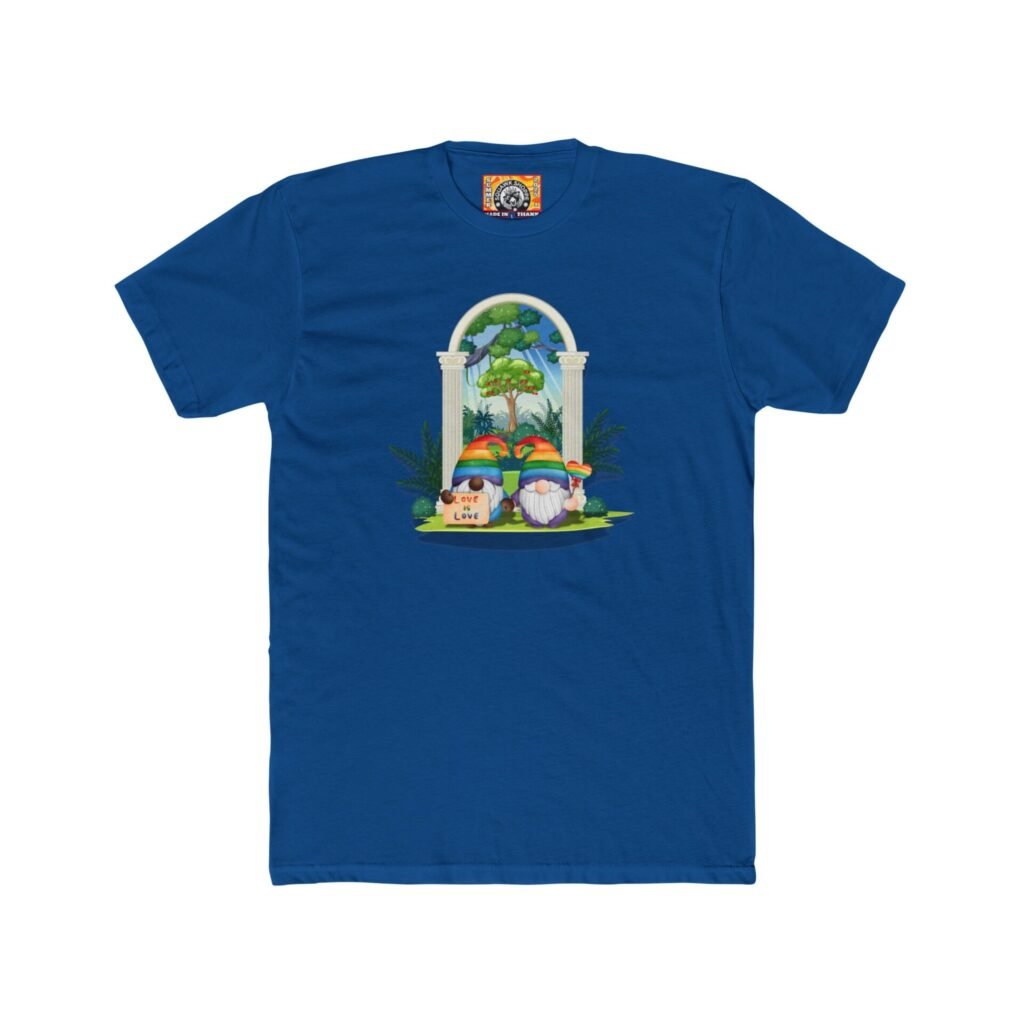 QUEERLIGHT | Unisex Cotton T-Shirt | Garden of the Gays