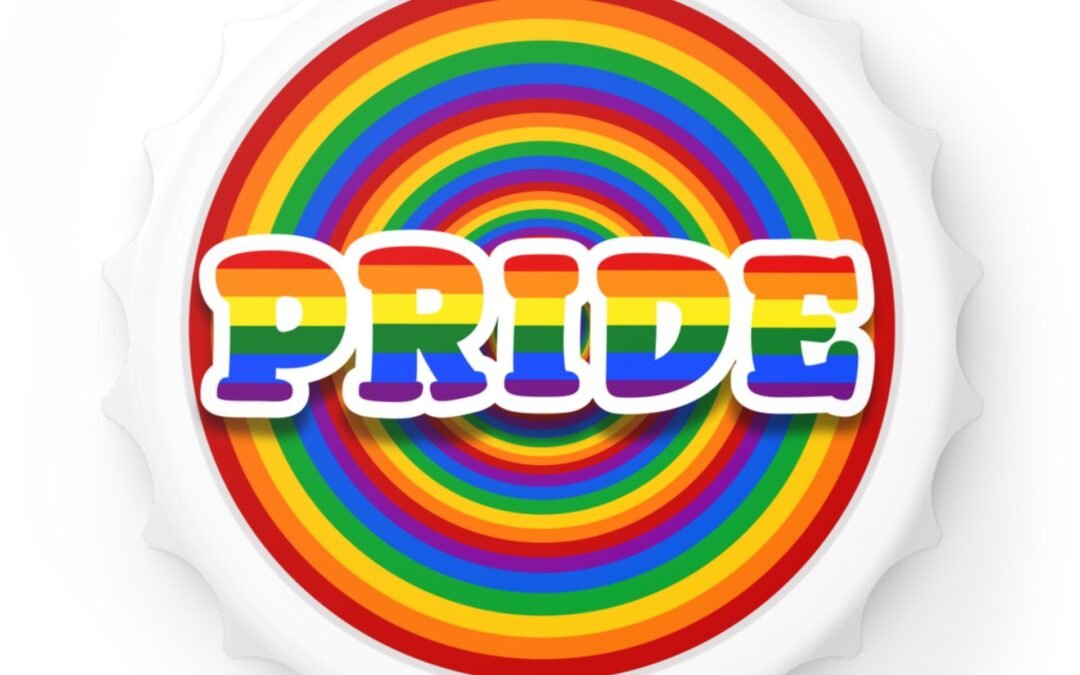 Copy of QUEERLIGHT | Magnetic Bottle Opener | PRIDE Rainbow Bullseye