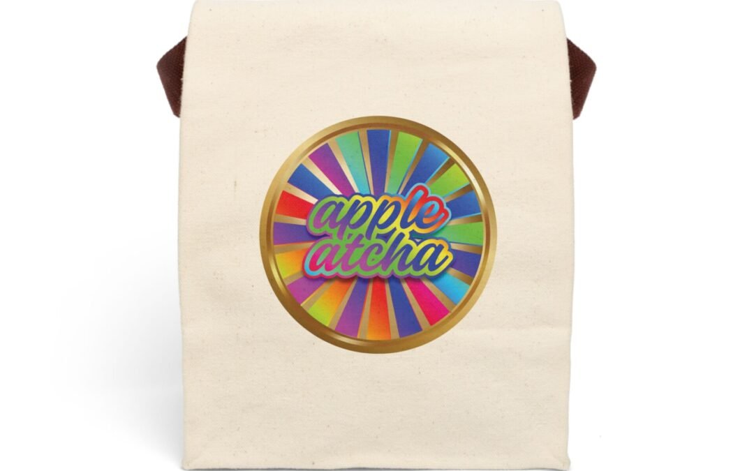 Canvas Lunch Tote | PRIDE 2025 Appleatcha