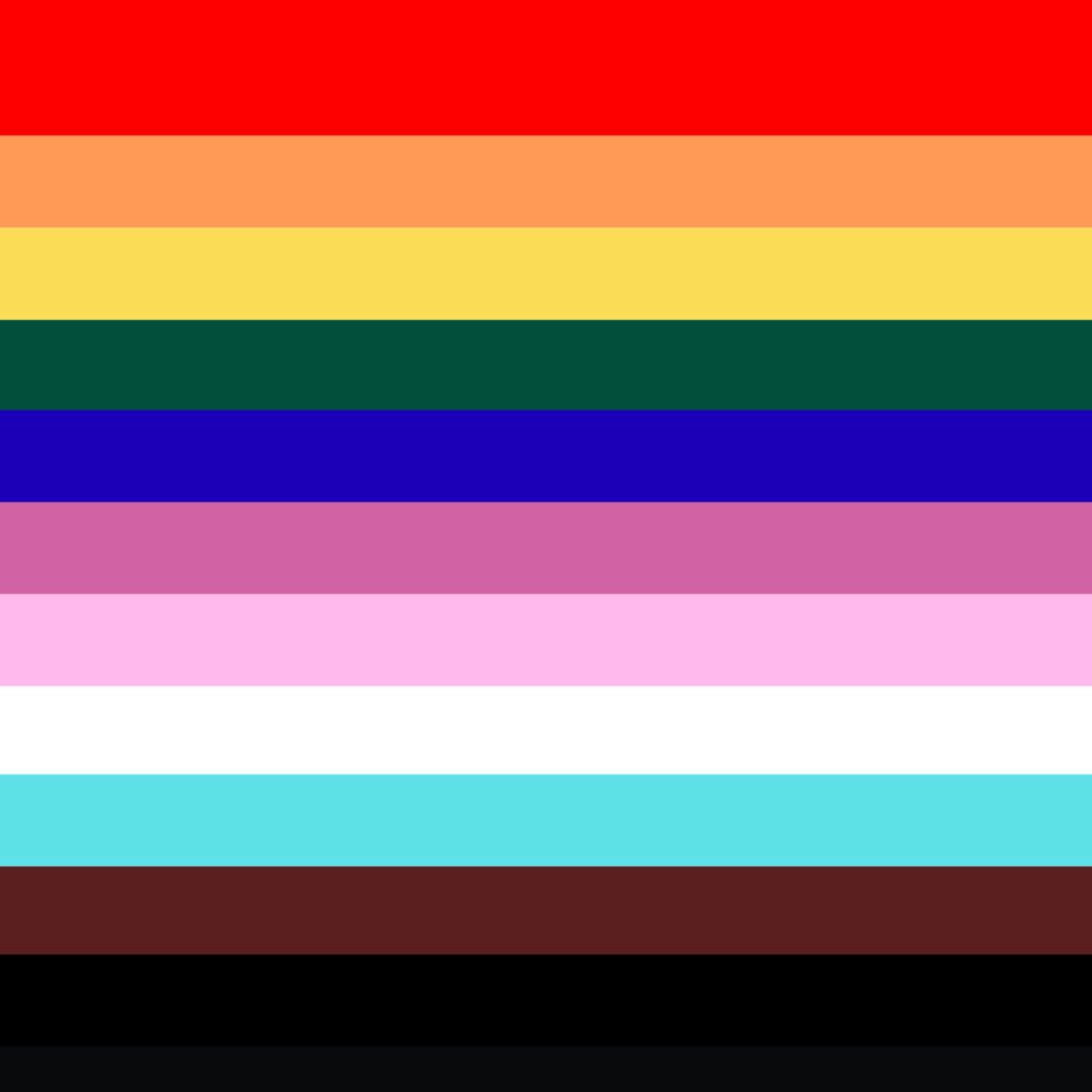 QUEERLIGHT | Progress Pride Double Sided Flag (4 sizes)