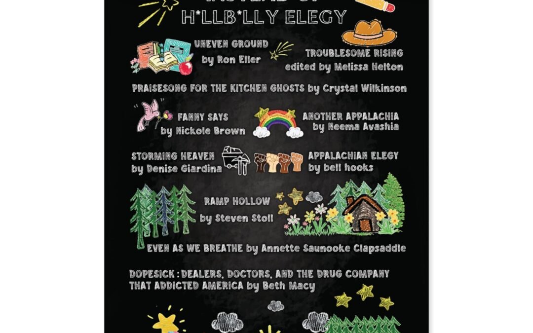 Acrylic Wall Art Panels Top 10 Books to Read Instead of Hillbilly Elegy (2 sizes)