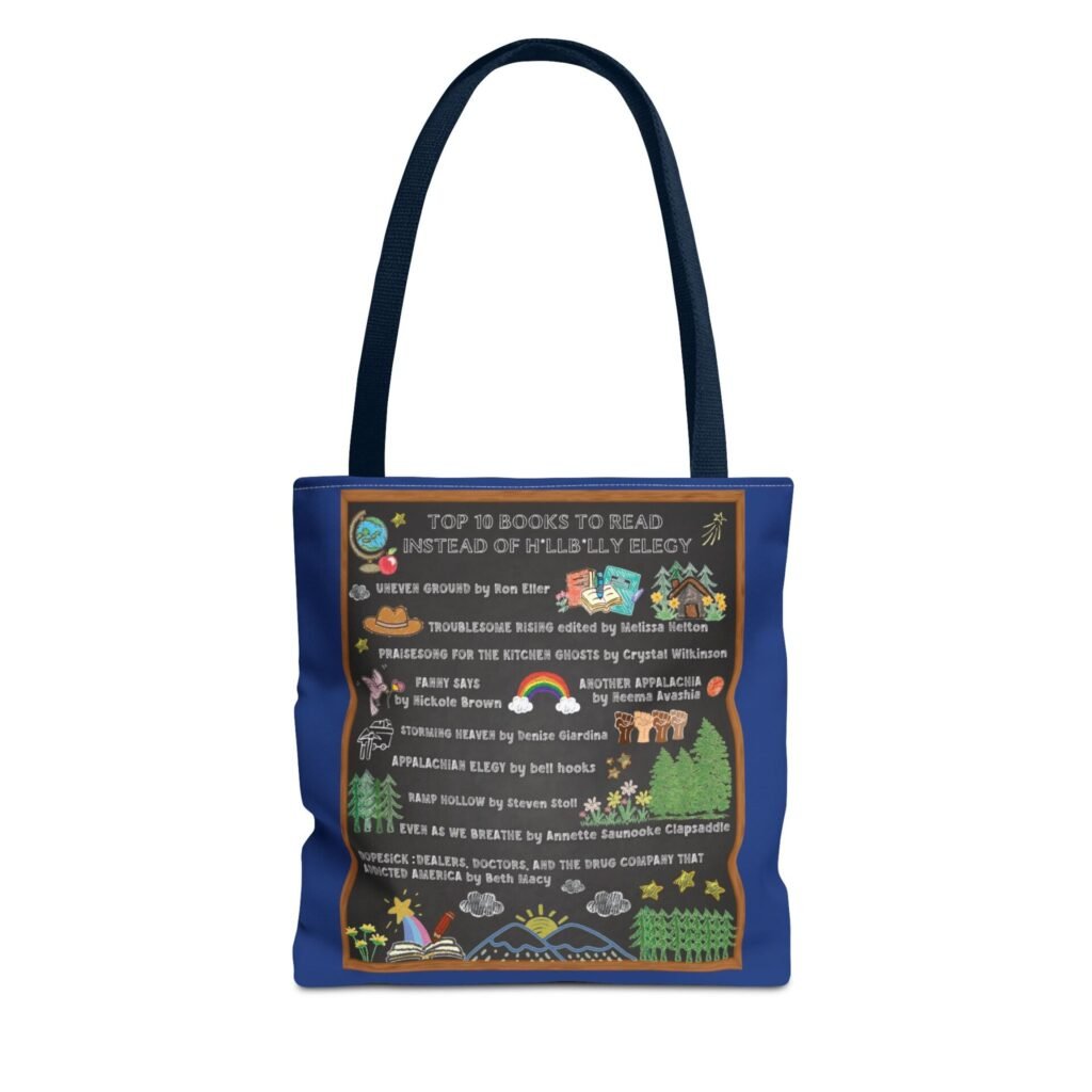Better Books Bag. THE TOP 10 TOTE | Navy (3 Sizes)